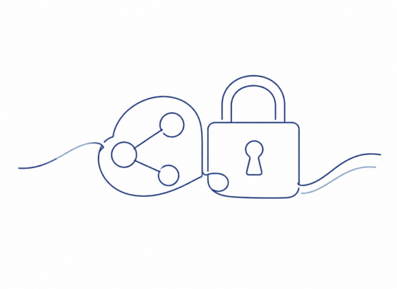 Privacyrecht: slot en netwerk voor gegevensbescherming.