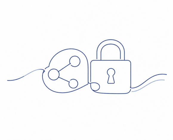 Privacyrecht: slot en netwerk voor gegevensbescherming.